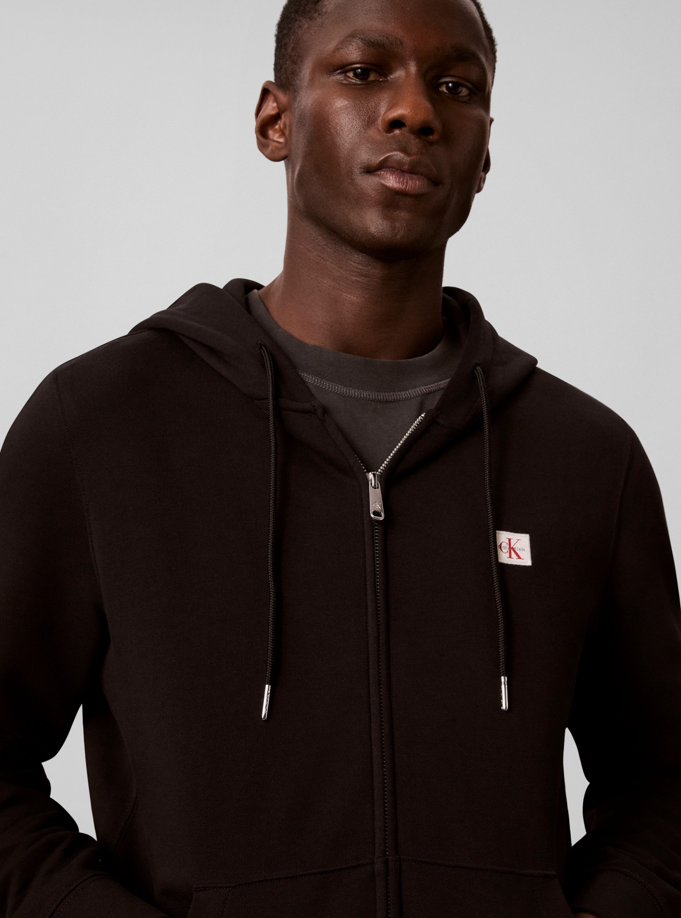 Calvin Klein Jeans Kapuzensweatshirt WOVEN HOODIE Regular fit mit Kapuze