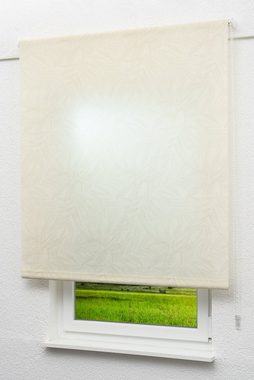 Rollo Basisrollo Tageslicht Blätterranken, LYSEL®, blickdicht, HxB 190x152.5cm