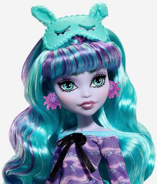 Mattel® Anziehpuppe Monster High, Creepover Twyla - Schaurig schöne Pyjamaparty