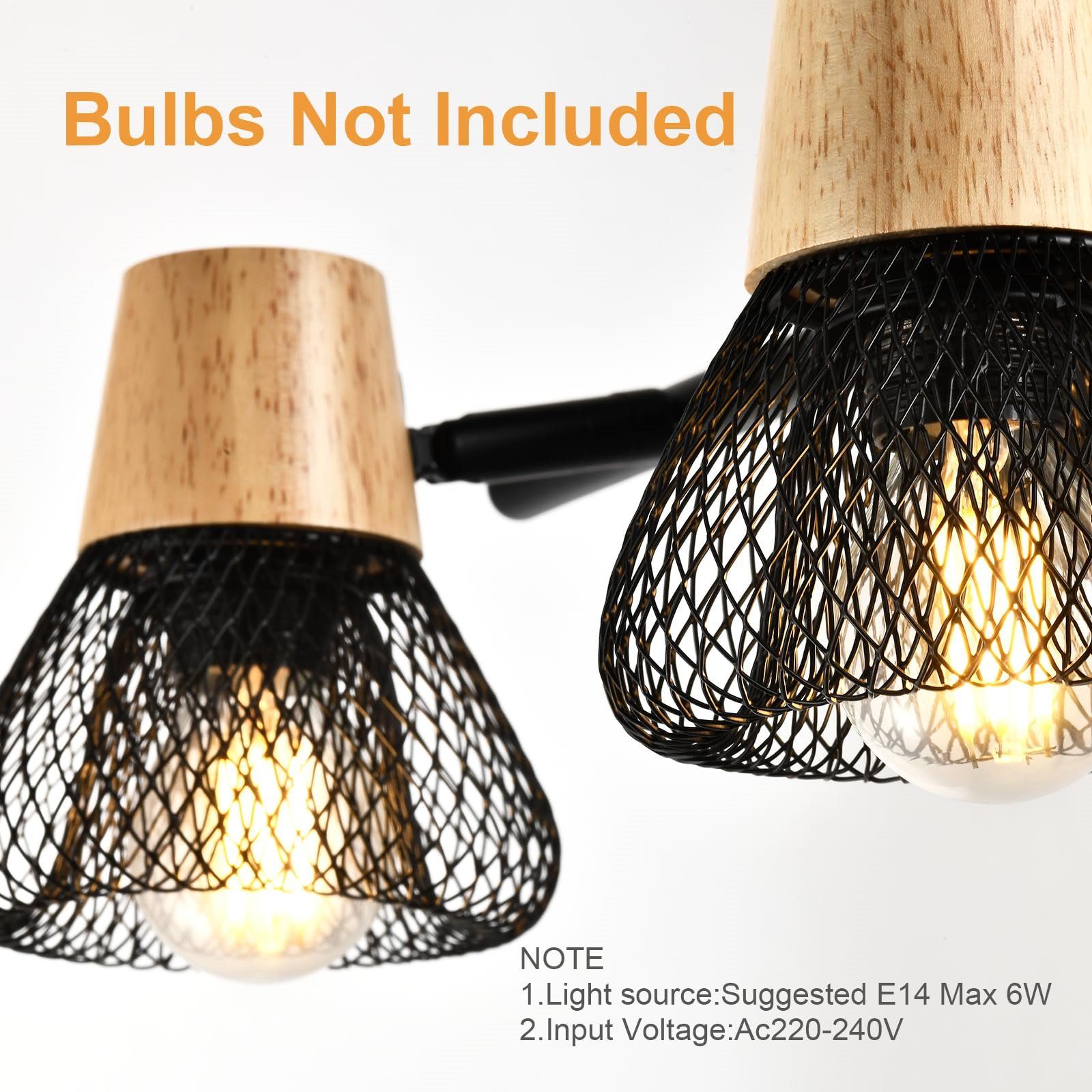 LQWELL Wandleuchte E14 Wandleuchte, LED Wandlampe Innen Wandbeleuchtung, oh günstig online kaufen