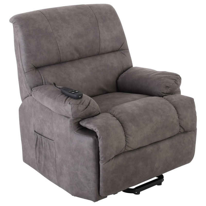 Raburg TV-Sessel Frank 2, elektrische Aufstehhilfe, 2 Motoren, viele Farben & Stoffe (Schlafsessel XXL mit Liege- & Relaxfunktion), Komfortschaum-Polsterung, bis 120 kg belastbar