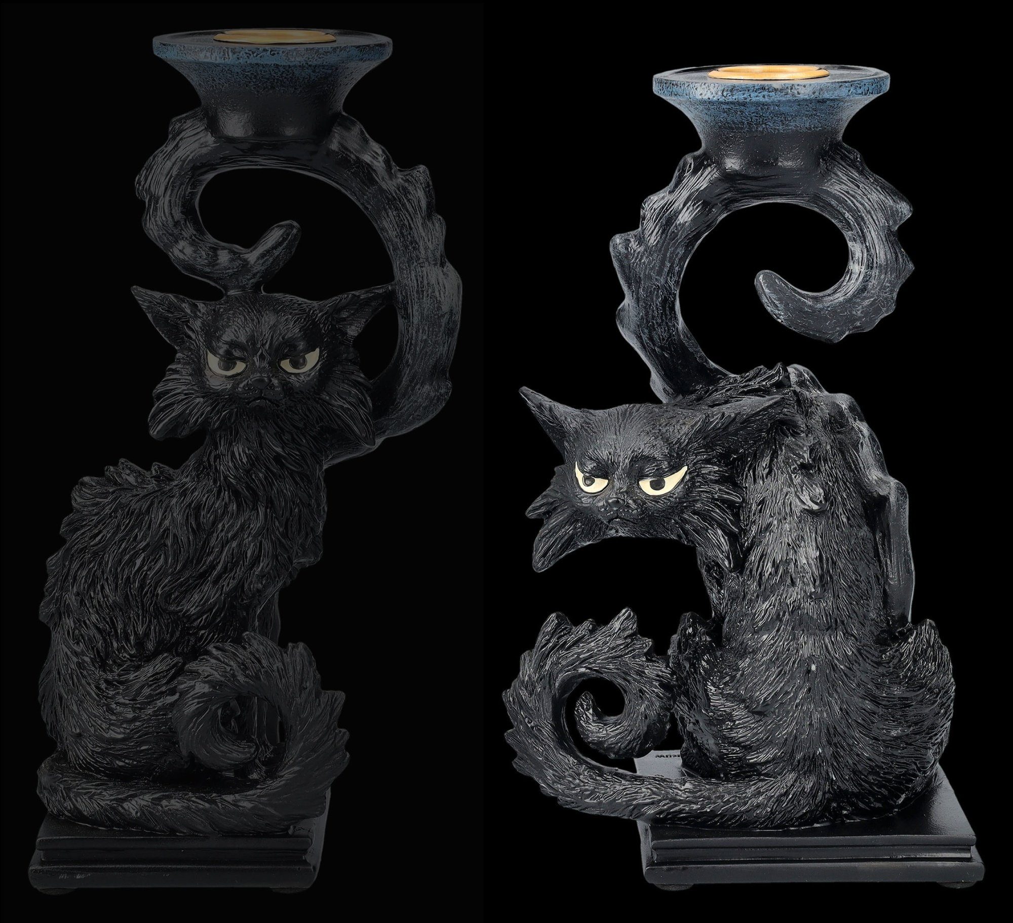 Katze Spite Now Kerzenhalter Nemesis Kerzenständer Schwarze Nemesis Now - - - Kerzenständer