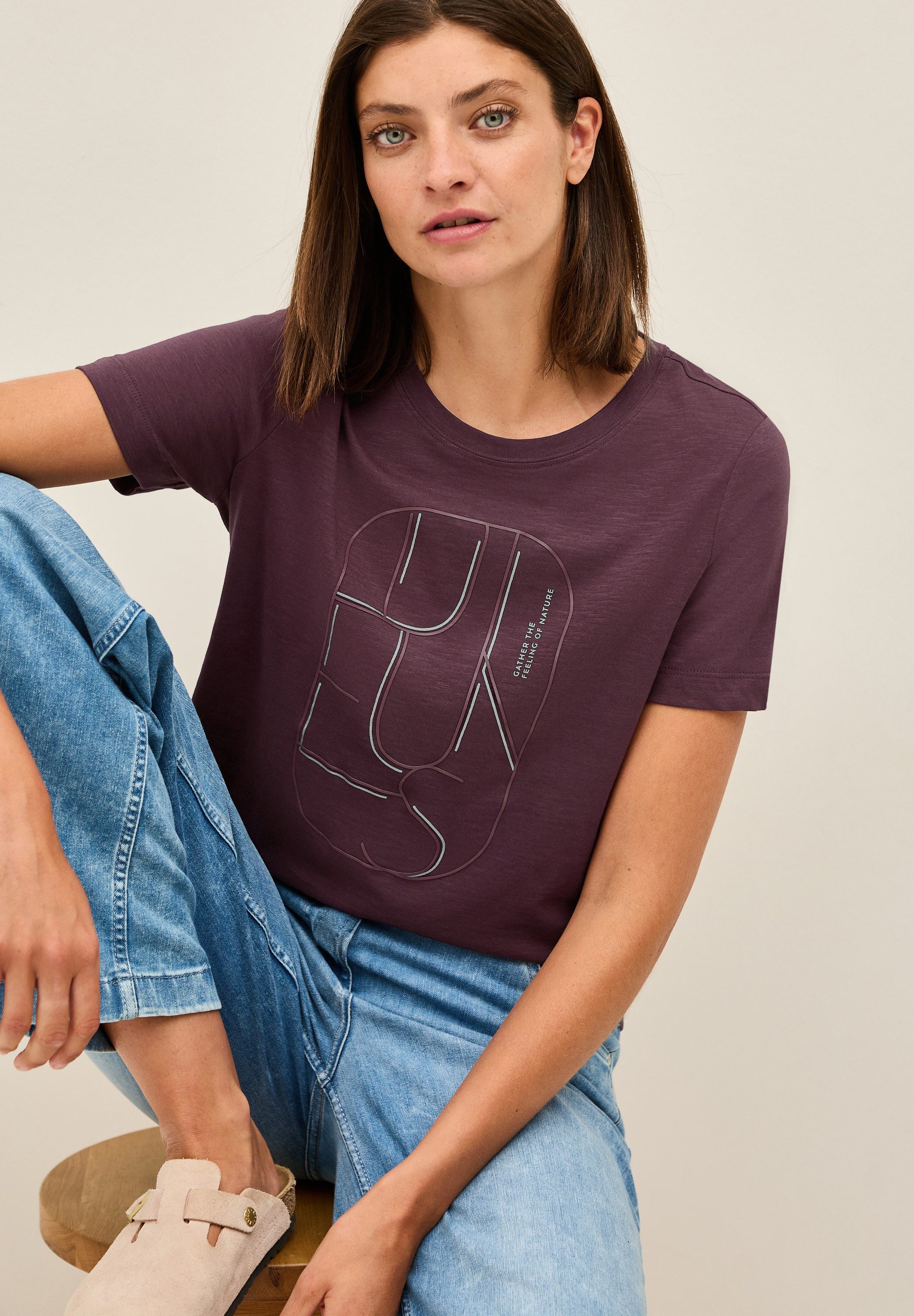 CECIL T-Shirt mit Artwork günstig online kaufen