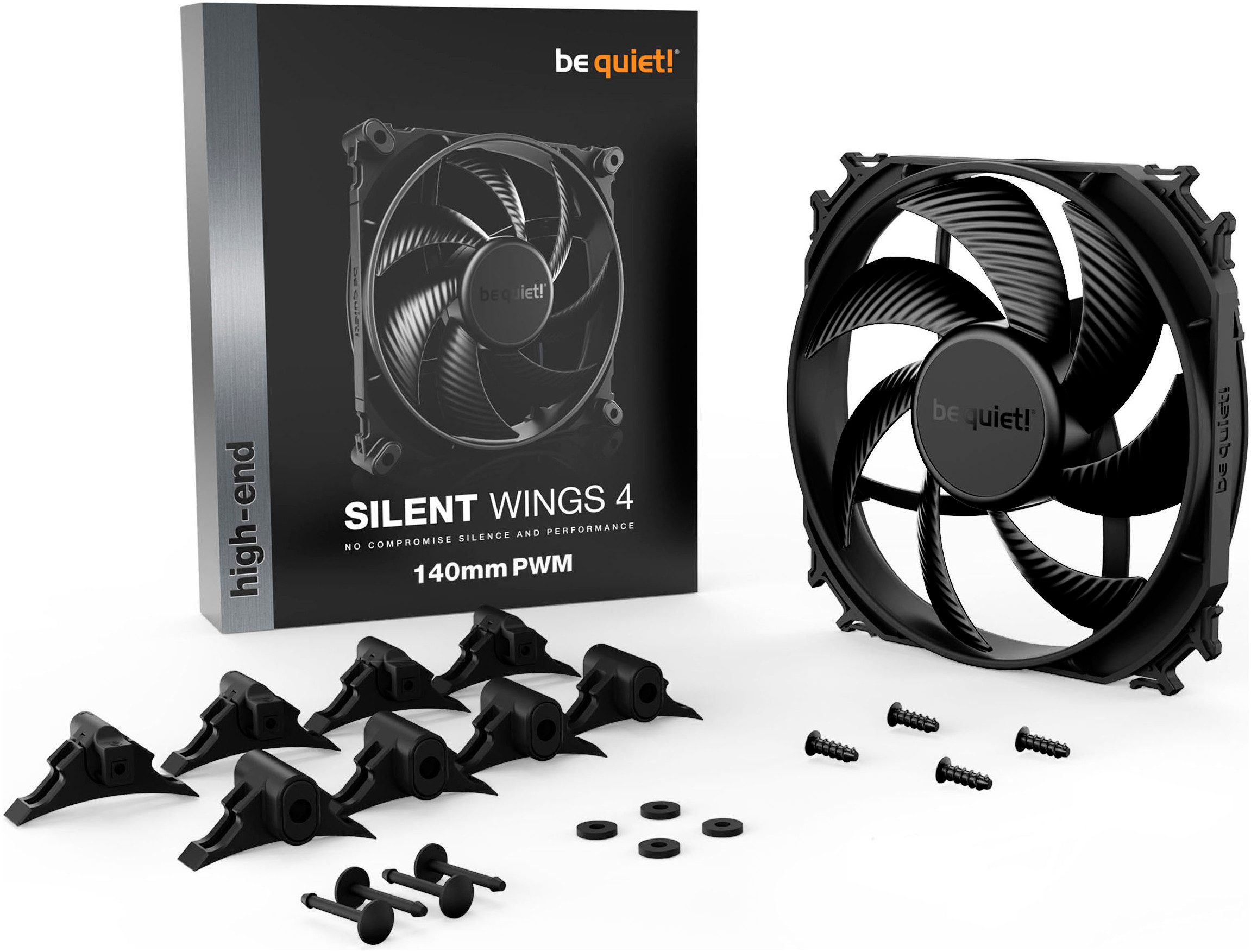 be quiet! Gehäuselüfter SILENT WINGS 4 140mm PWM – Bild 4 von 5