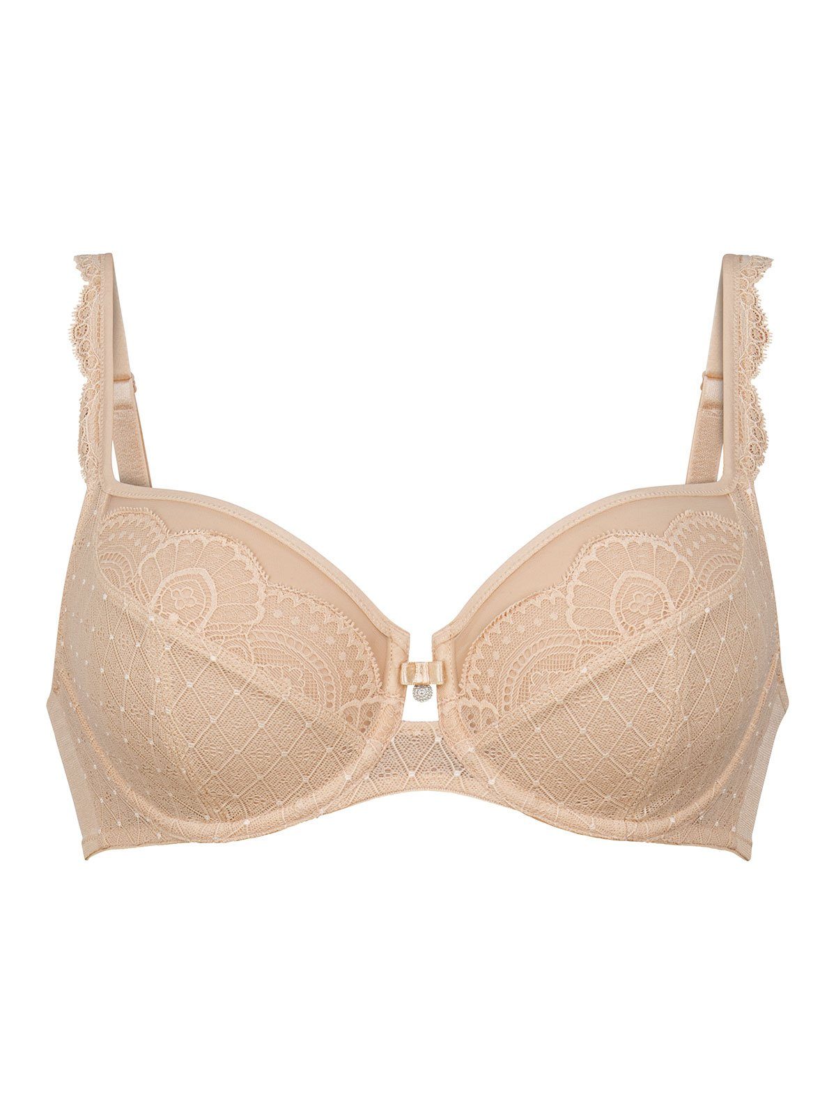 Rosa Faia Bügel-BH Bügel BH Selma (Stück, 1-tlg) genähte Cups, Uni, Spitze