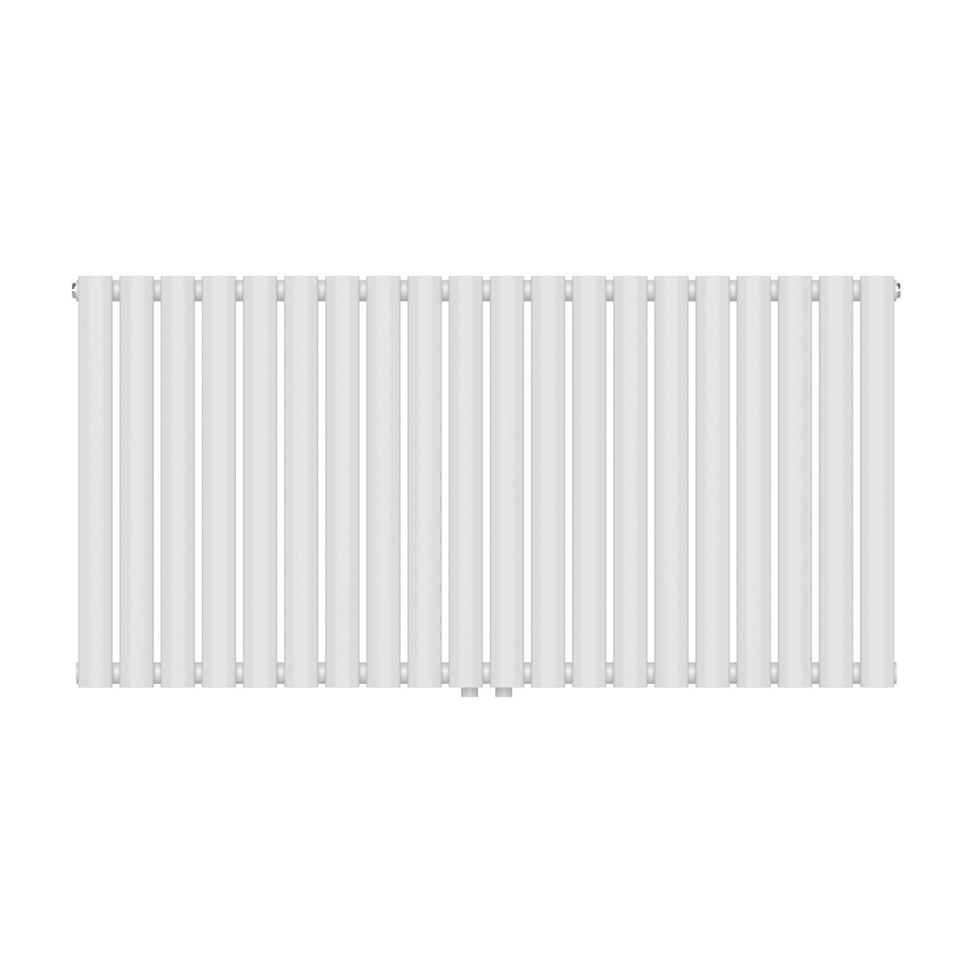neu.haus Designheizkörper, »Nore« Röhrenheizkörper 60x120cm Einlagig Weiß 857W