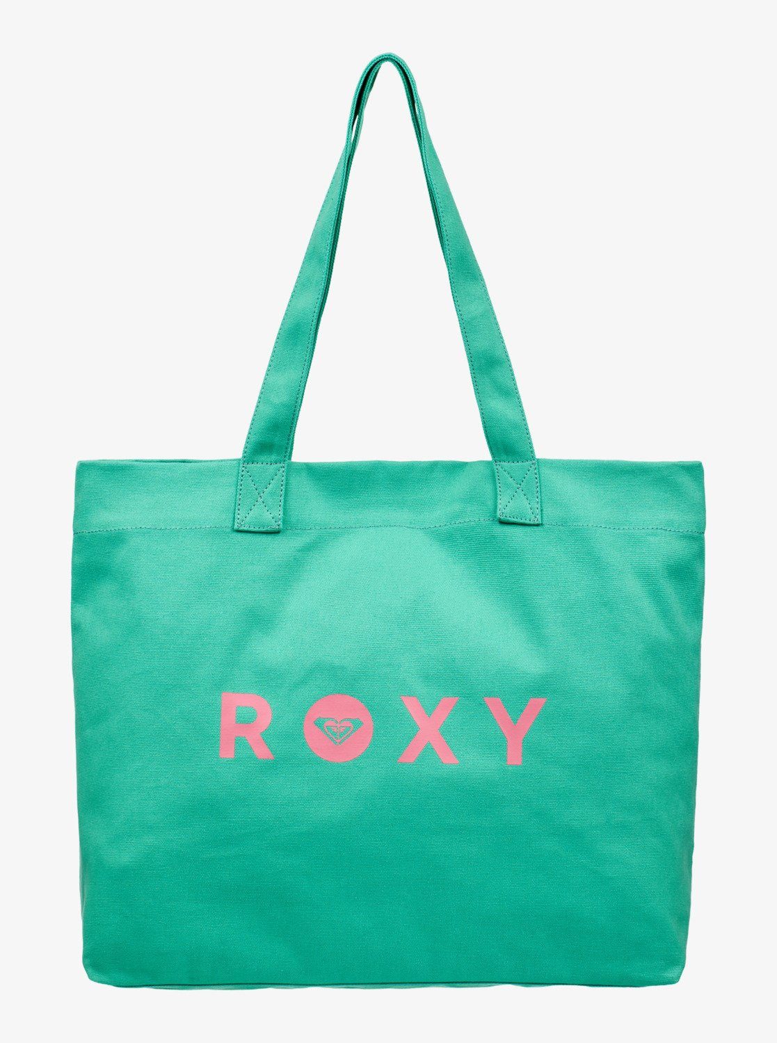 Roxy Strandtasche GO FOR IT, sportlicher Stil, aus Baumwolle, Volumen 23 Liter, für Erwachsene