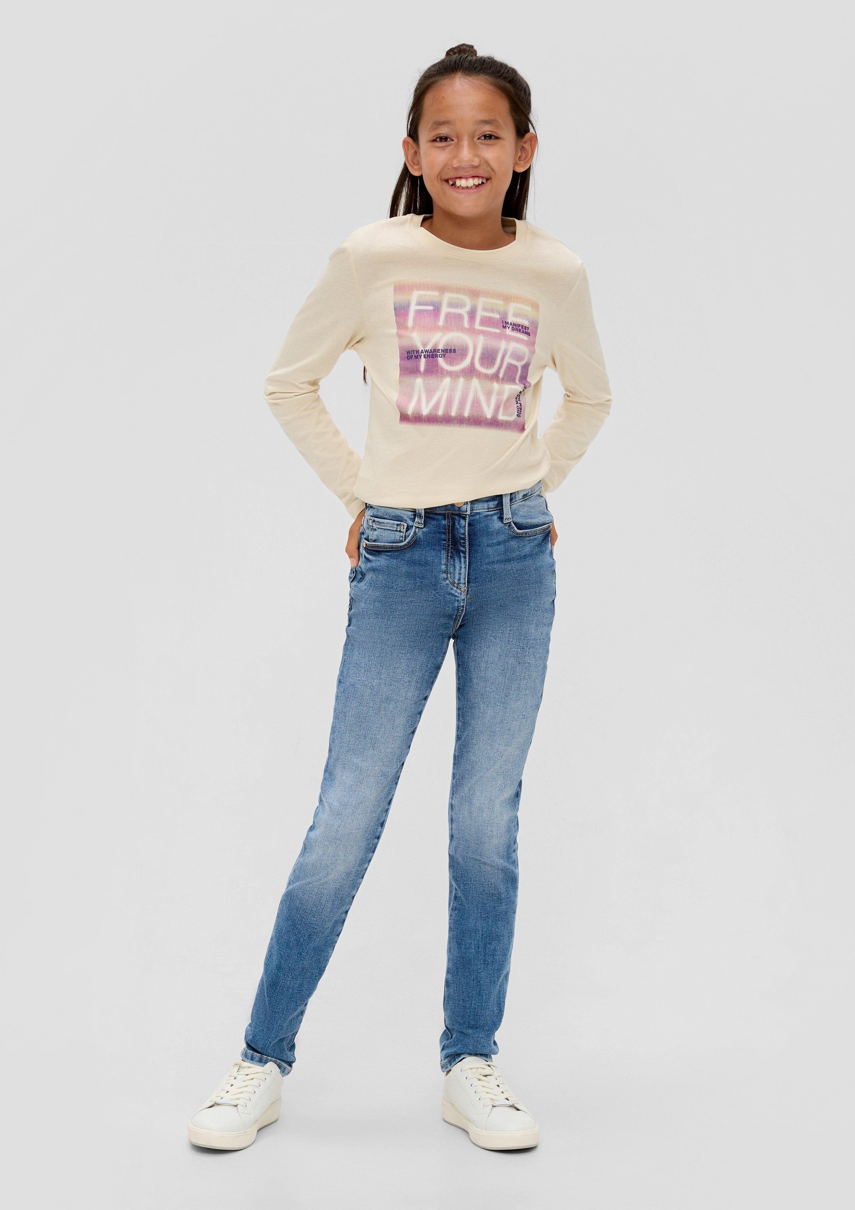 s.Oliver Junior Regular-fit-Jeans im 5-Pocket-Stil