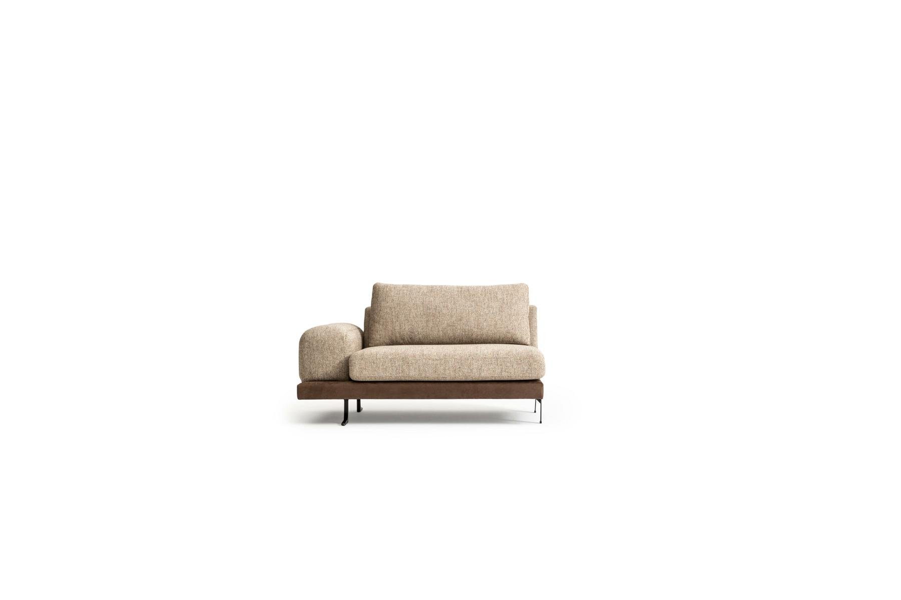 Luxus Sofa Couch, Made 2 Wohnzimmer Teile, in Stil Dreisitzer Moderner JVmoebel Sofa Beiges Europe