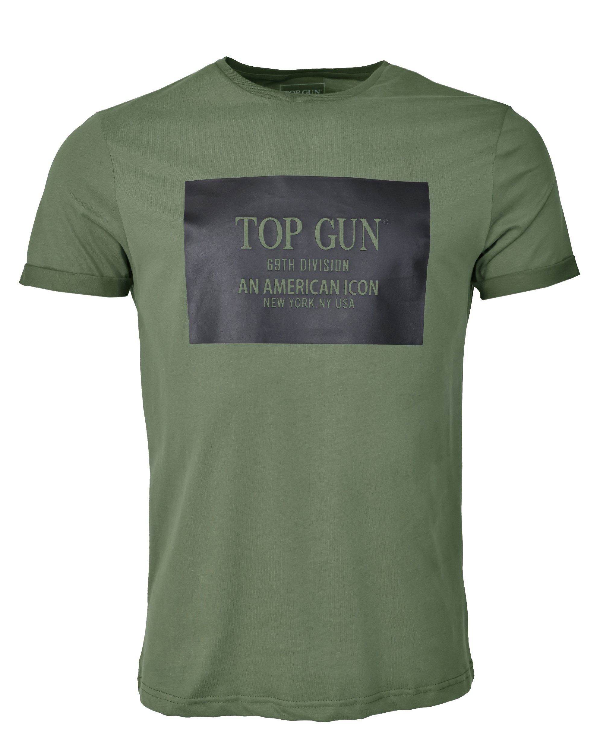GUN olive T-Shirt TOP TG20213011