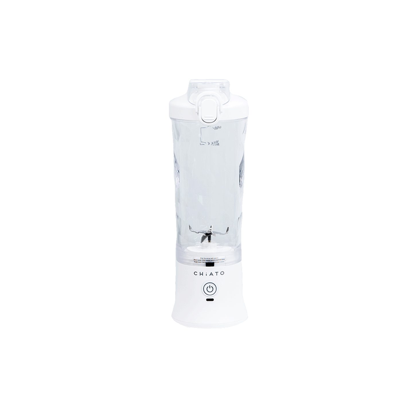 CHiATO Akku-Smoothie-Maker CHiATO BlendPLAY Travel Blender - Weiß