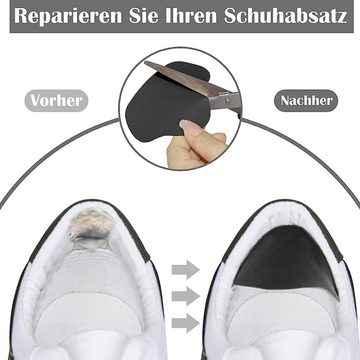 NUODWELL Einlegesohlen 16 Paar Fersen Reparatur Patch,Fersenschutz,Sneaker Reparatur Patch (16-tlg)