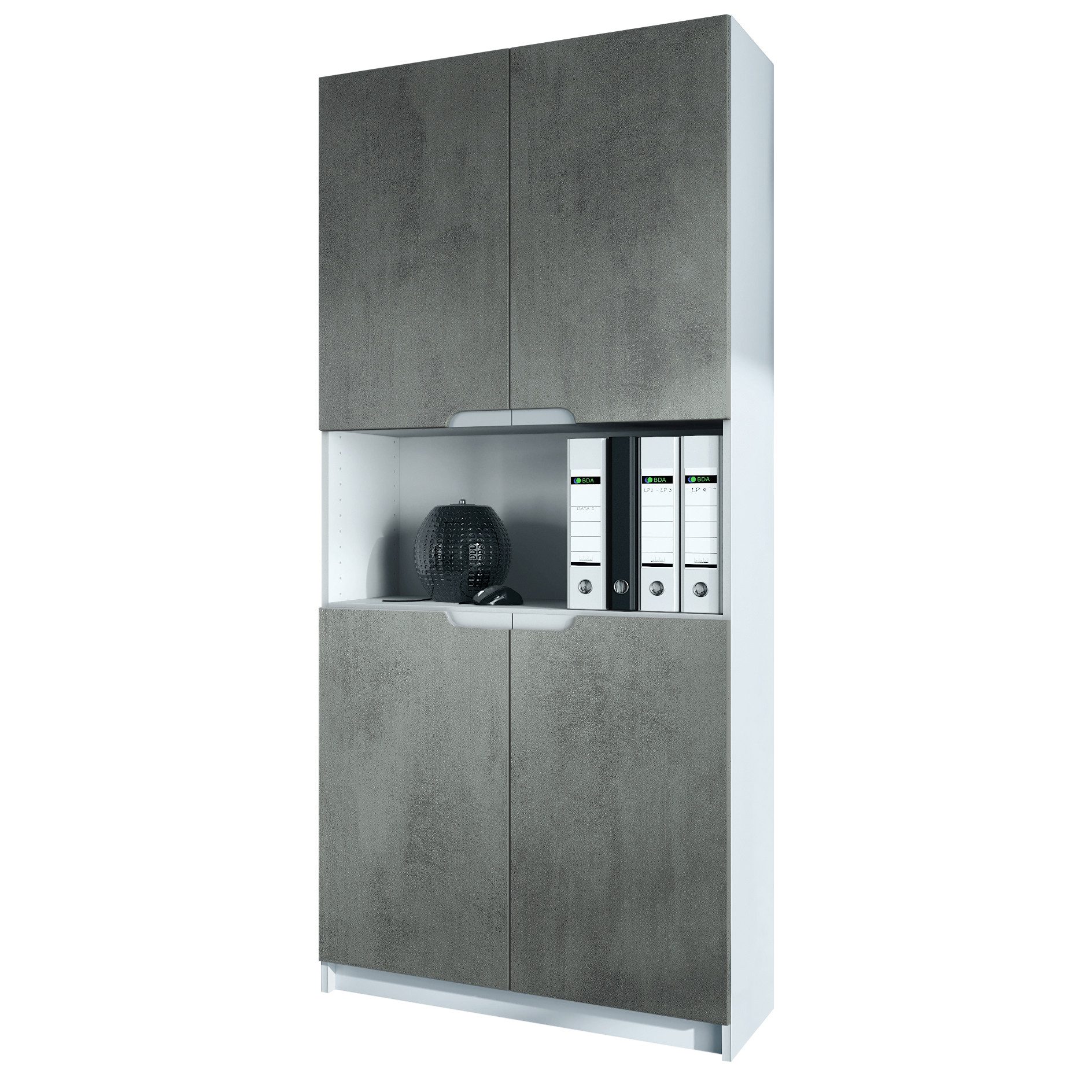 Vladon Aktenschrank Logan V2 (Aktenschrank, mit günstig online kaufen