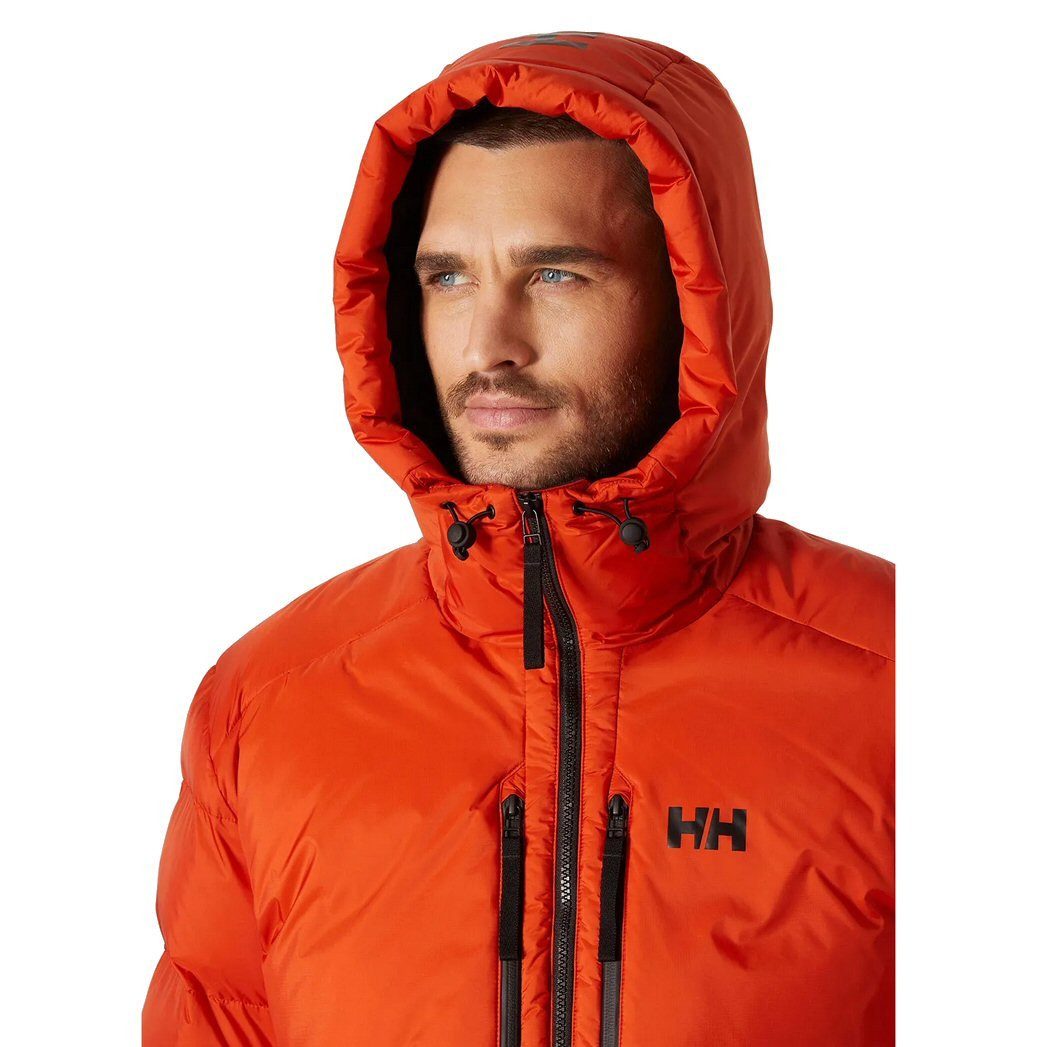 Helly Hansen Winterjacke Park Puffy (Parka, 2-Lagen, High Loft Isolierung) orange/rot Herren