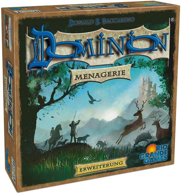 Rio Grande Games Spiel, Brettspiel »RGG - Dominion - Erweiterung Menagerie«