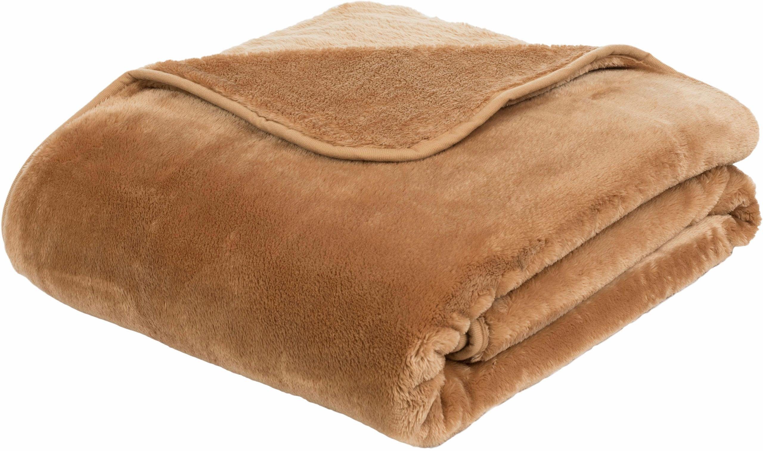 Wohndecke Premium Cashmere Feeling, Gözze, mit günstig online kaufen