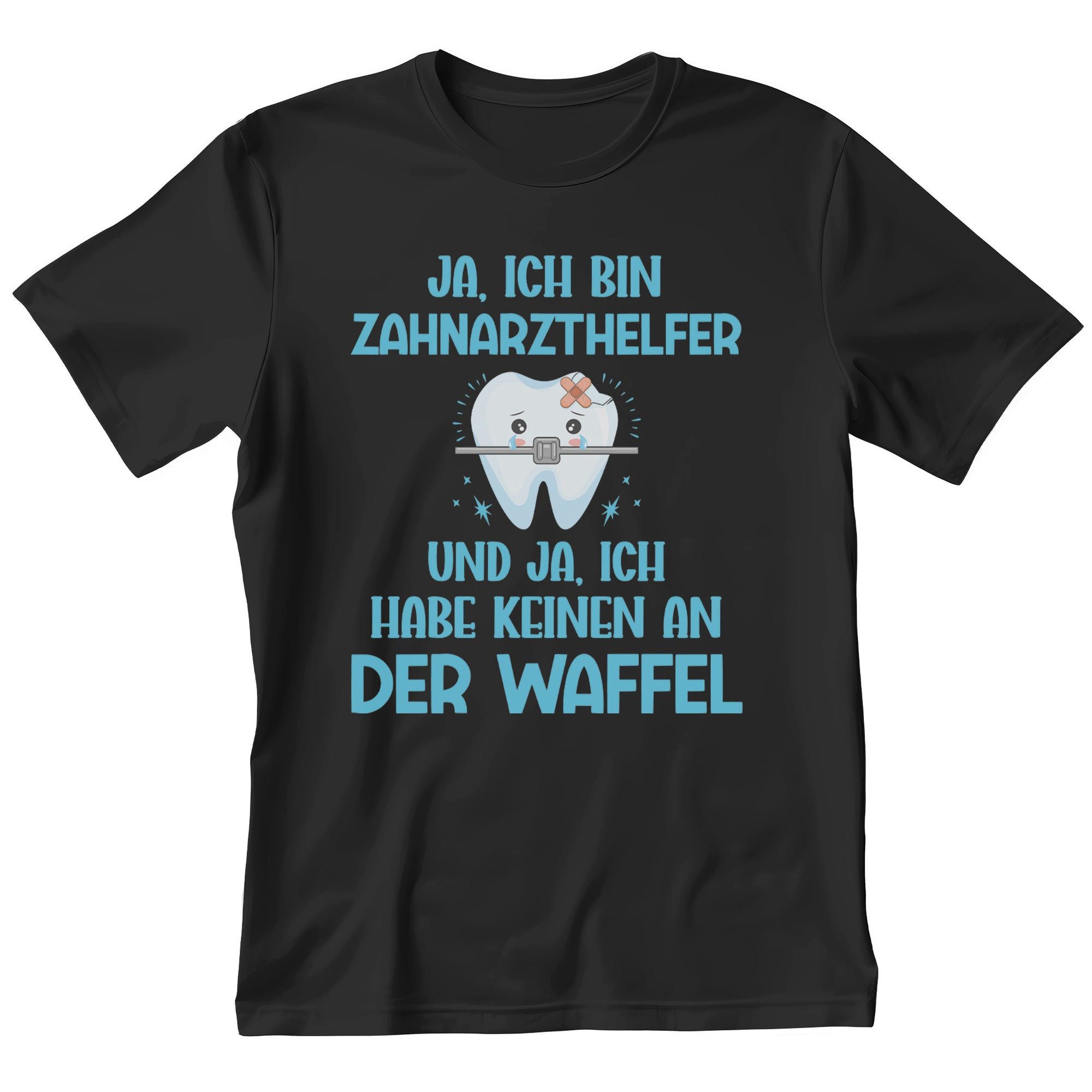 T-Shirt Zahnarzthelfer Geschenk Männer Spruch Beruf Abschluss