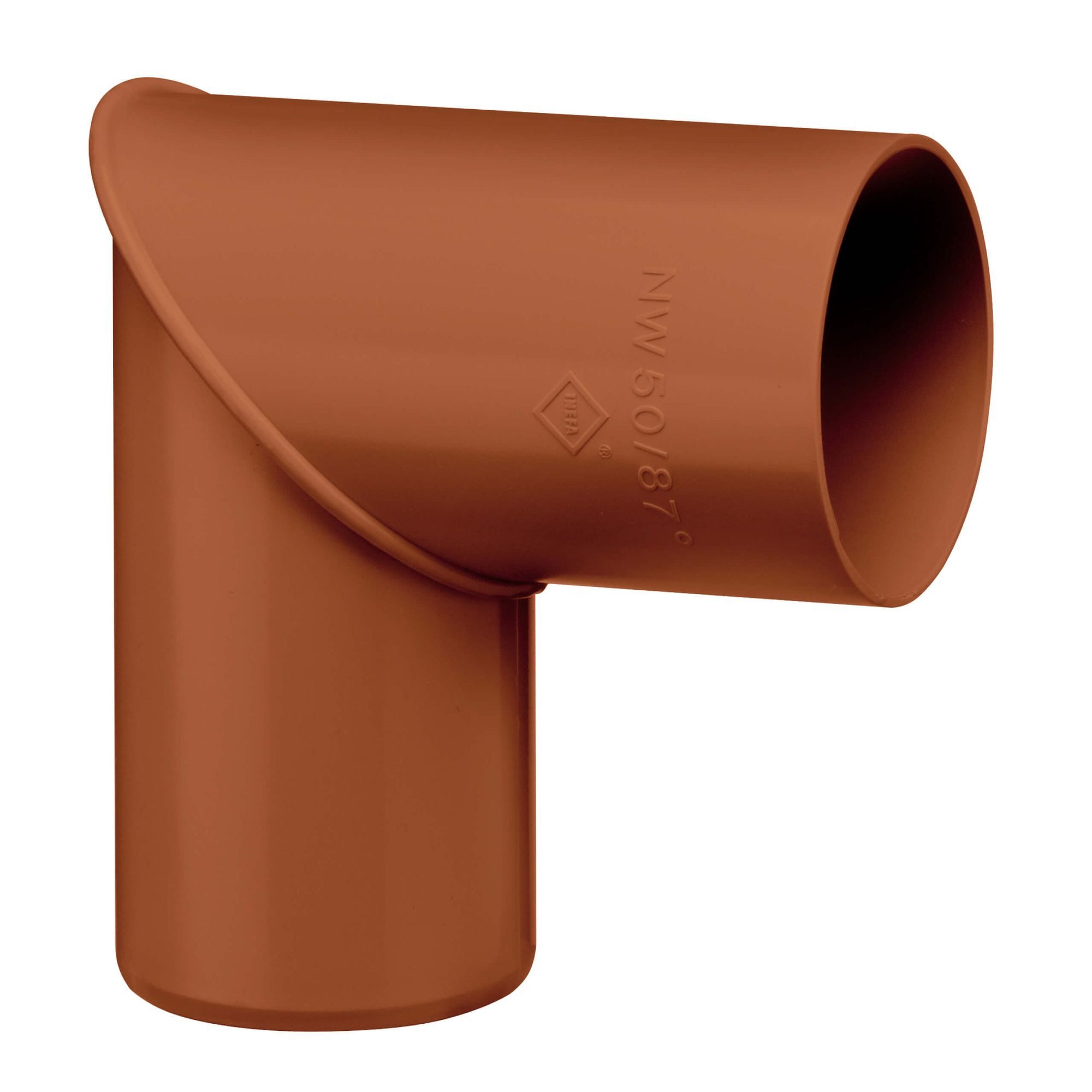 INEFA Regenfallrohr Rohrbogen -winkel für Fallrohr 87 Grad, (DN 50. 10 Stück), Fallrohrbogen, Winkel für Regenfallrohr, Zubehör Dachrinne, Bogenstück