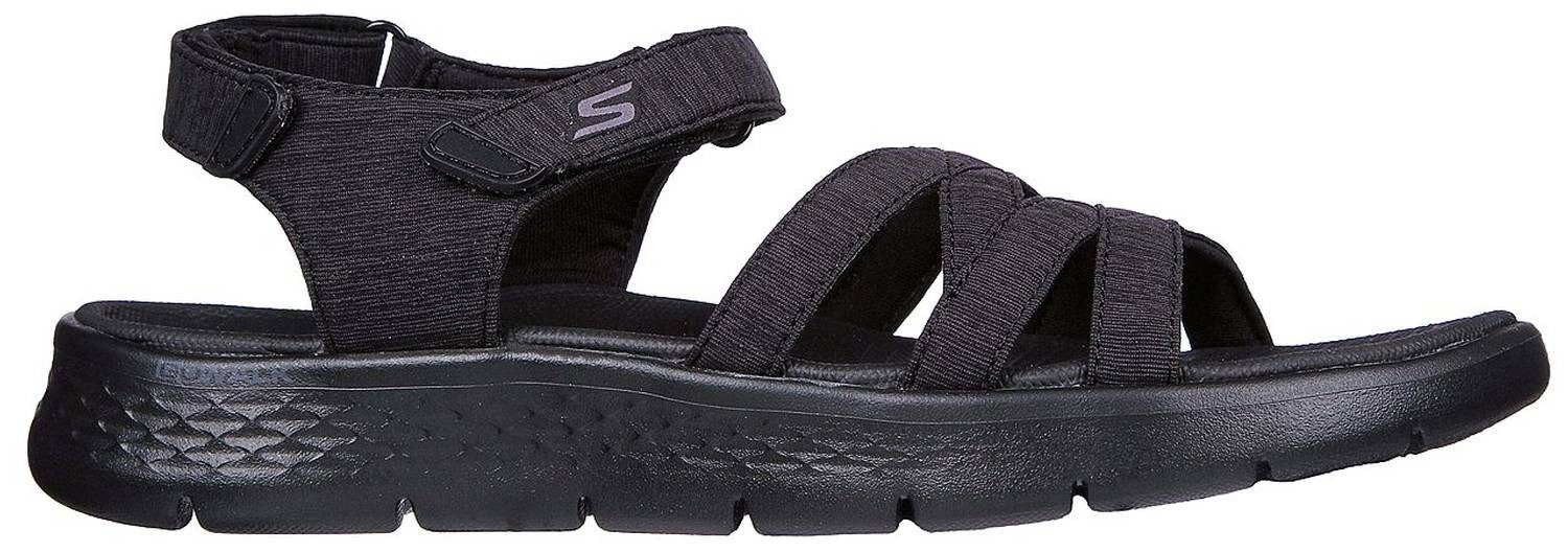 Skechers Skechers Go Walk Flex Sandal Sunshine Black Textile Sneaker