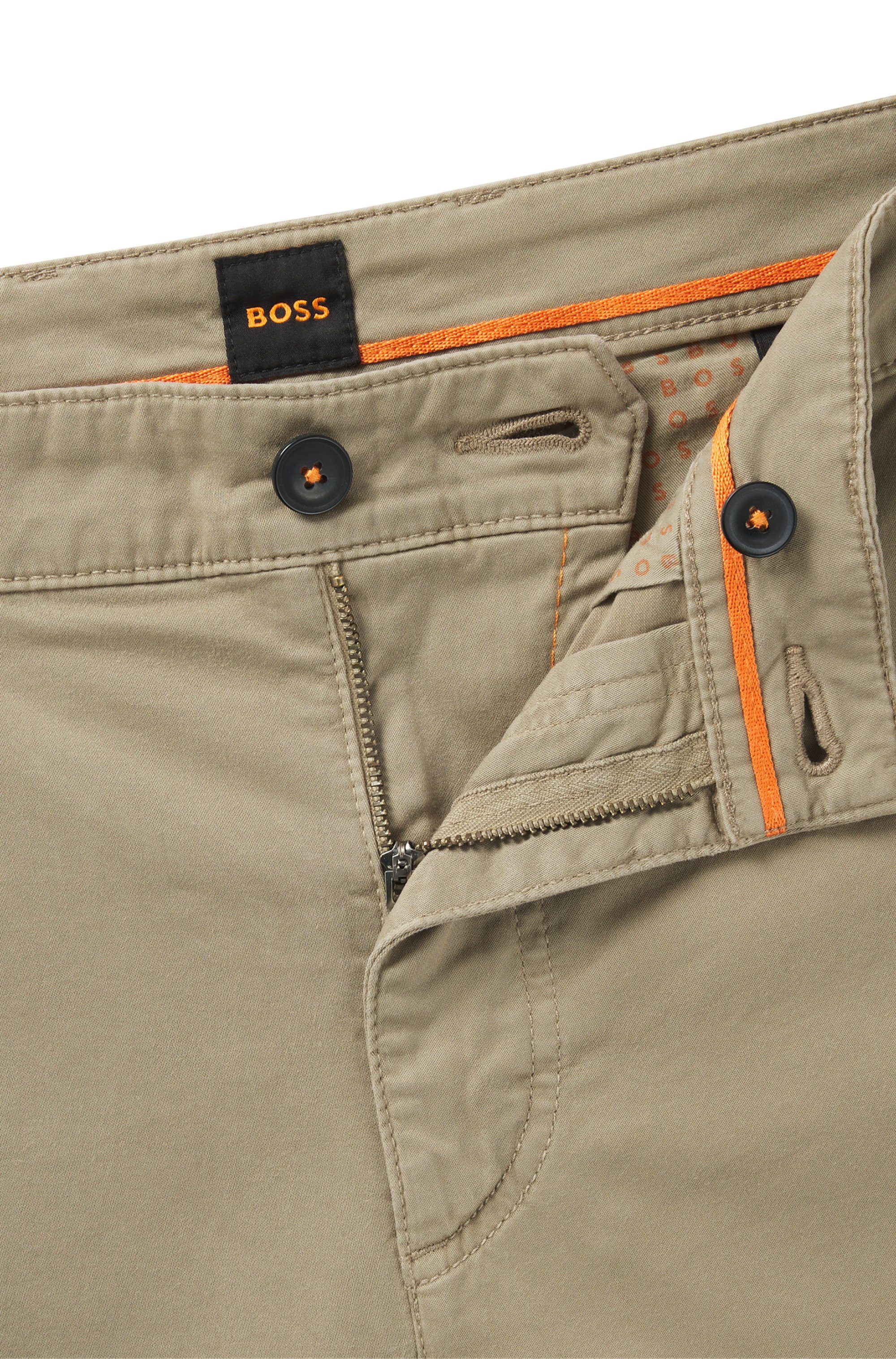 BOSS ORANGE Chinohose Regular in gerader günstig online kaufen
