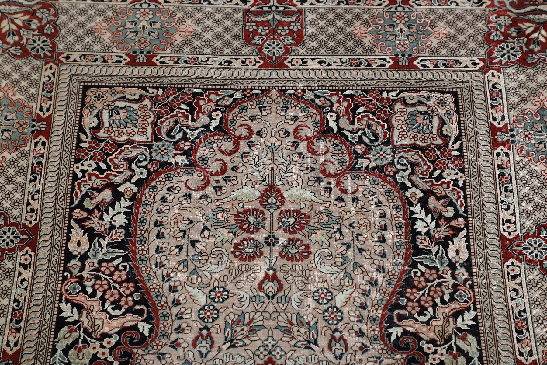 Carpet Avenue Teppich Hereke Seide 152x92, Rechteck, Höhe: 5 mm