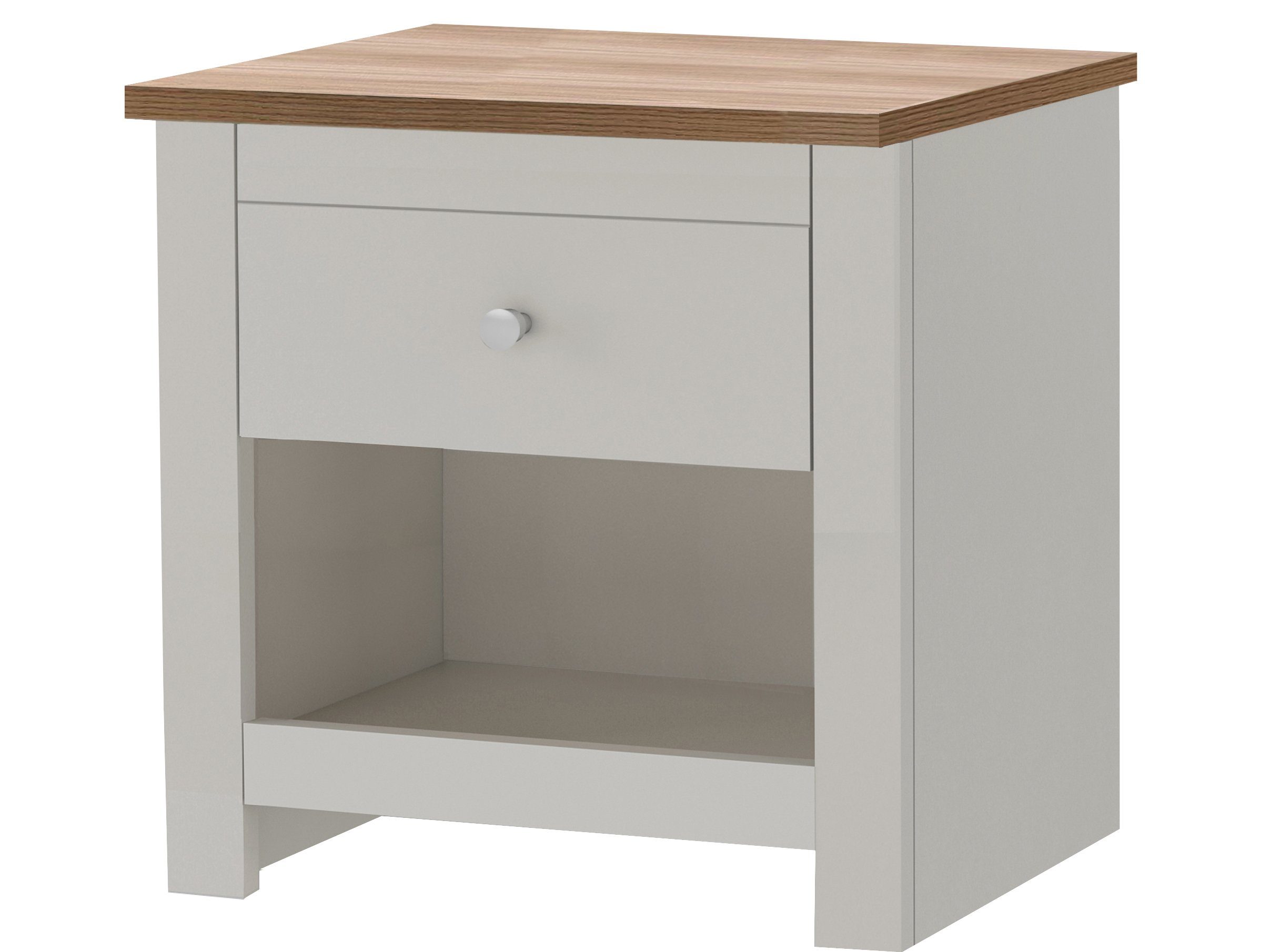loft24 Nachtschrank Eddie Nachtkommode mit Schublade günstig online kaufen
