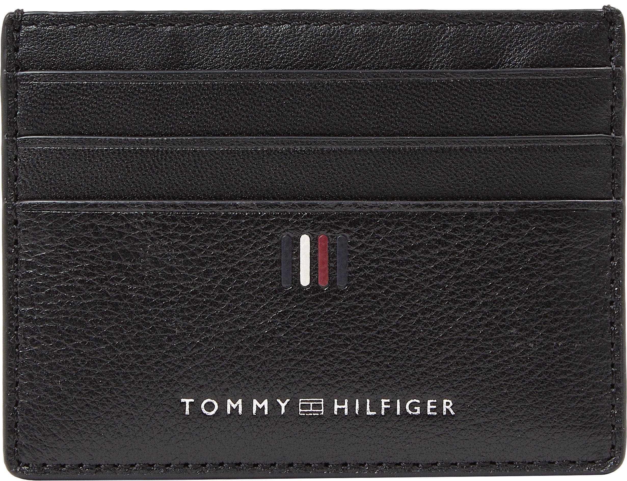 Tommy Hilfiger mit gut CENTRAL Geldbörse sichtbarem Markenemblem TH HOLDER, CC