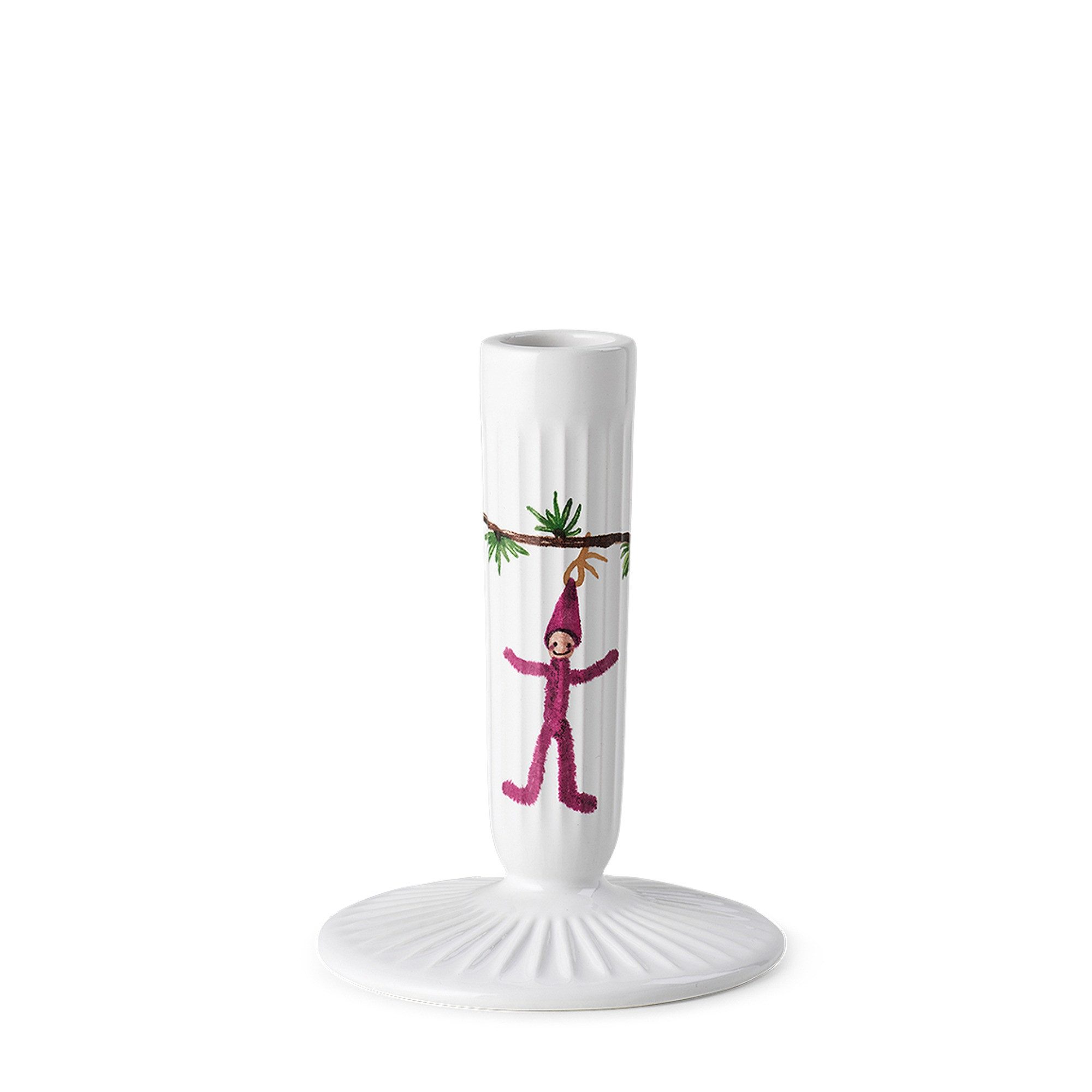 Kähler Свічник Kähler Hammershøi Christmas Свічник H12 cm Weiß