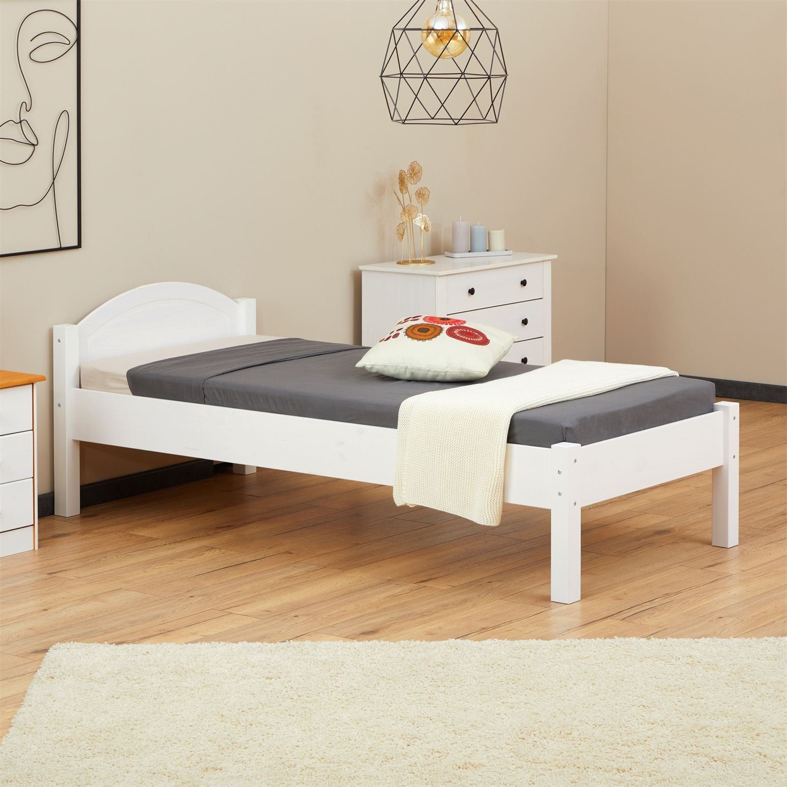 IDIMEX Massivholzbett SORAJA, Massivholzbett 90x200 cm günstig online kaufen