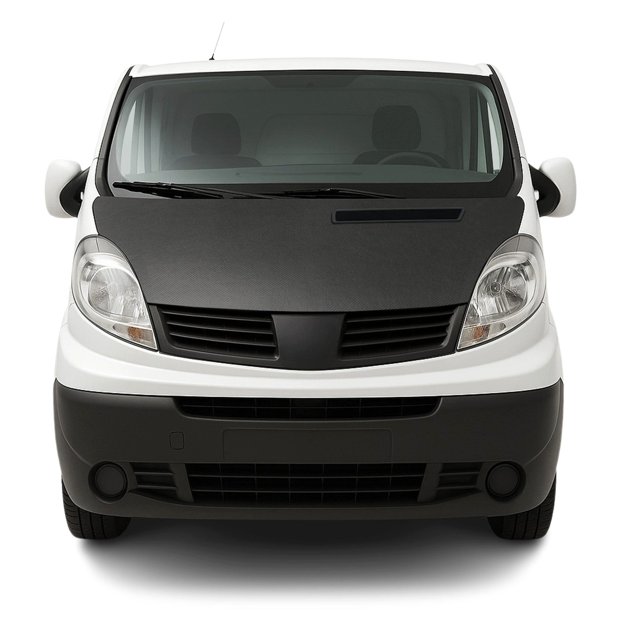 OMAC Frontstoßstange Haubenbra Bonnet Bra für Renault Trafic Opel Vivaro 2001-2010, 1-St., Haltbar