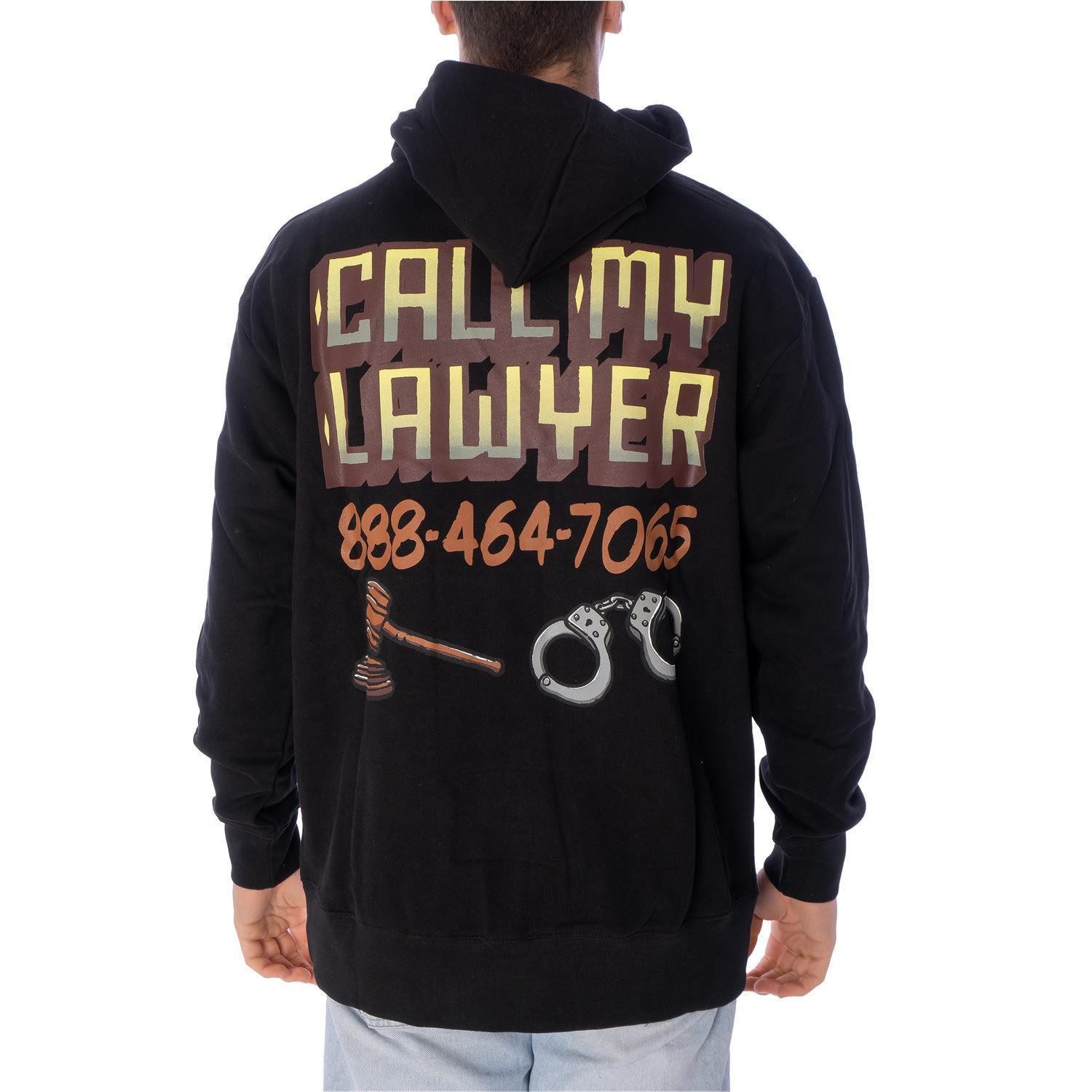 Market Hoodie Hoodie Market Call My Lawyer Sign (1-tlg)