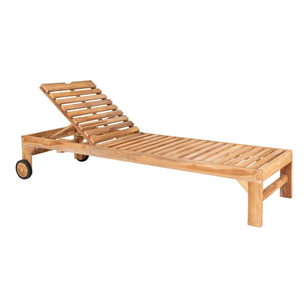ebuy24 GartenloungeSet Andorra Garten Lounge Liege natur.