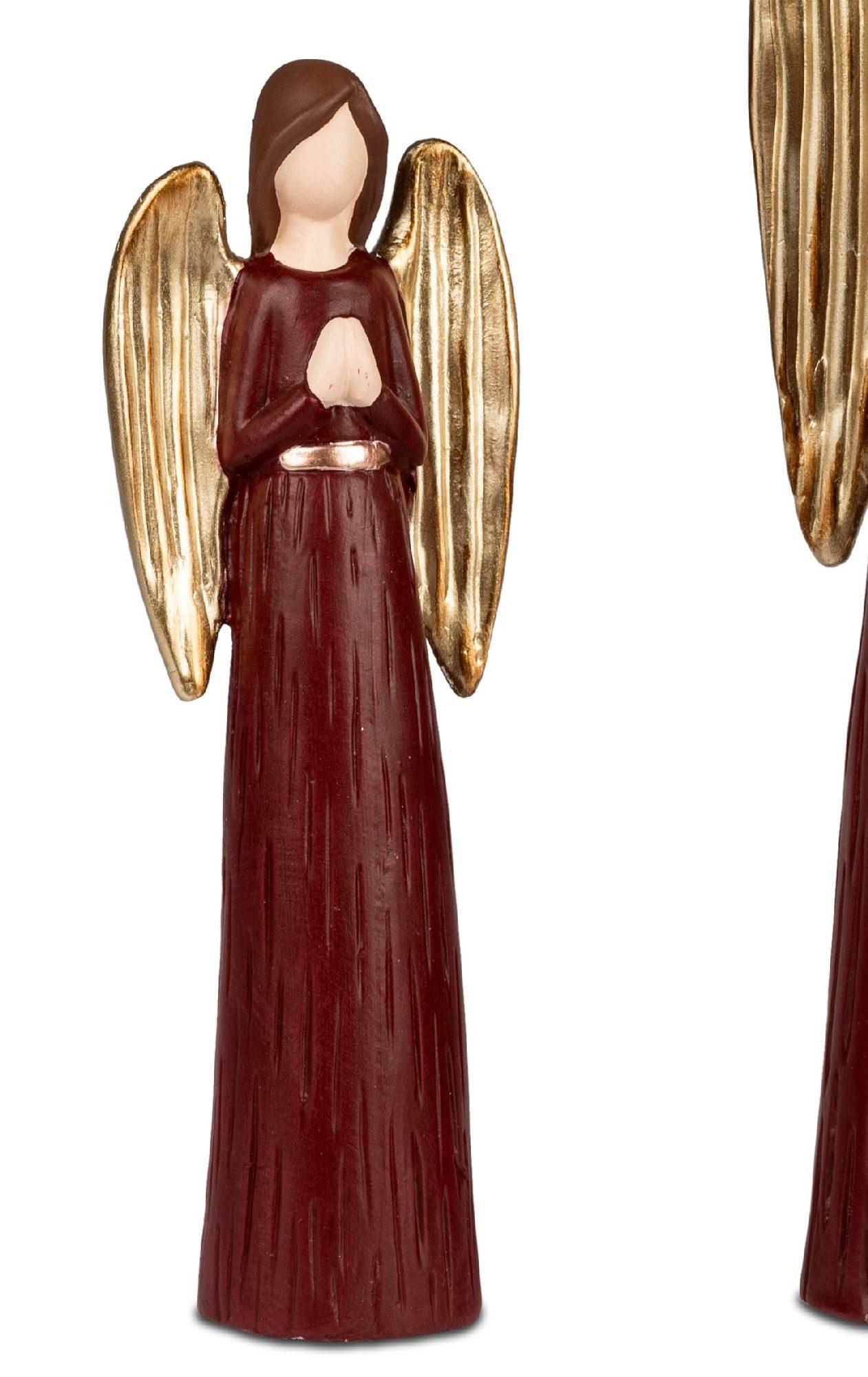 formano Dekofigur Winterzeit, Farbe: Rot, Motiv: Engel günstig online kaufen