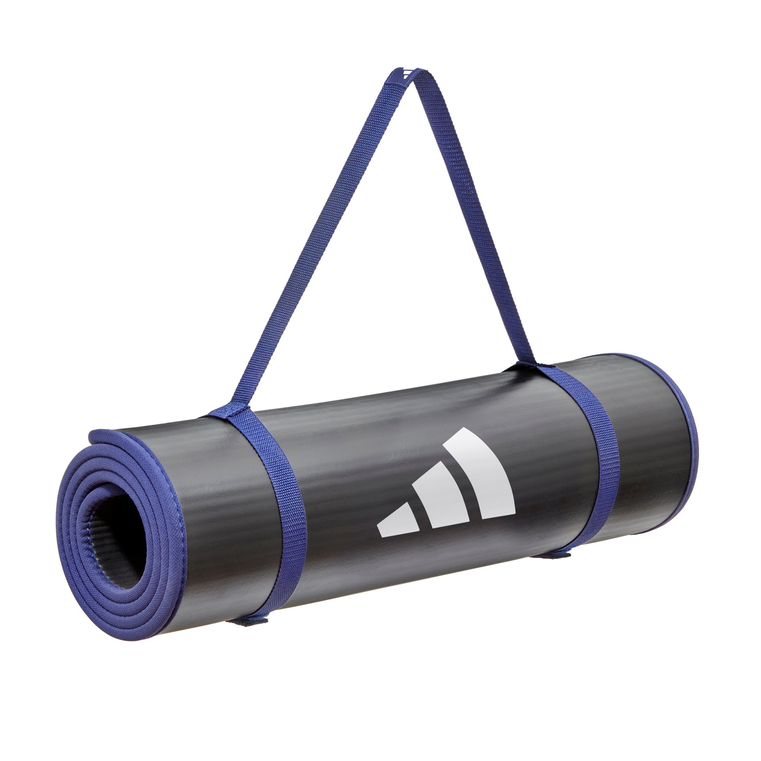 adidas Performance Trainingsmatte Trainingsmatte, 10 mm, Blau, mit strapazierfähigem und rutschfestem Material