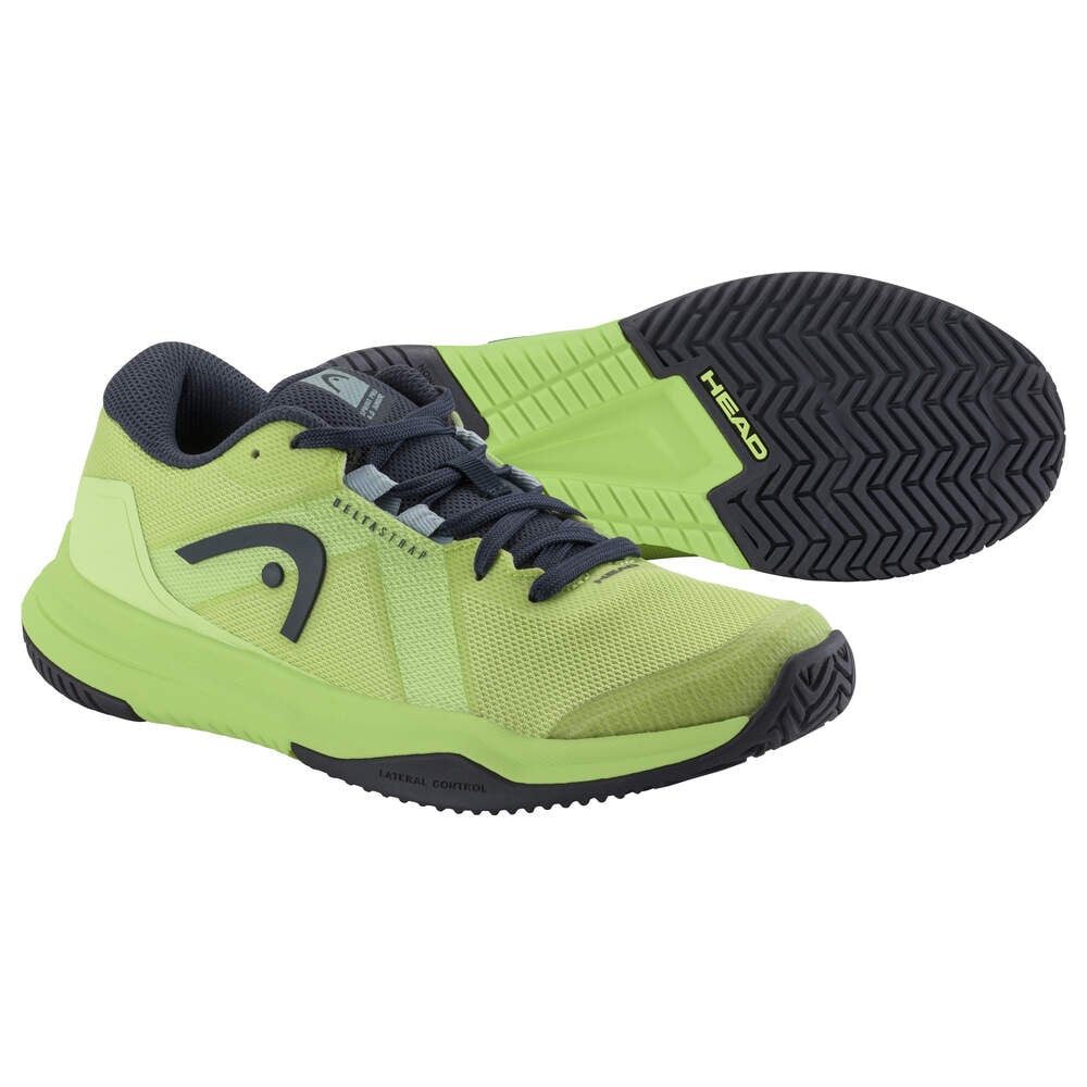 Head Sprint Pro 4.0 Allcourt 2025 lime/navyblau Kinder Tennisschuh