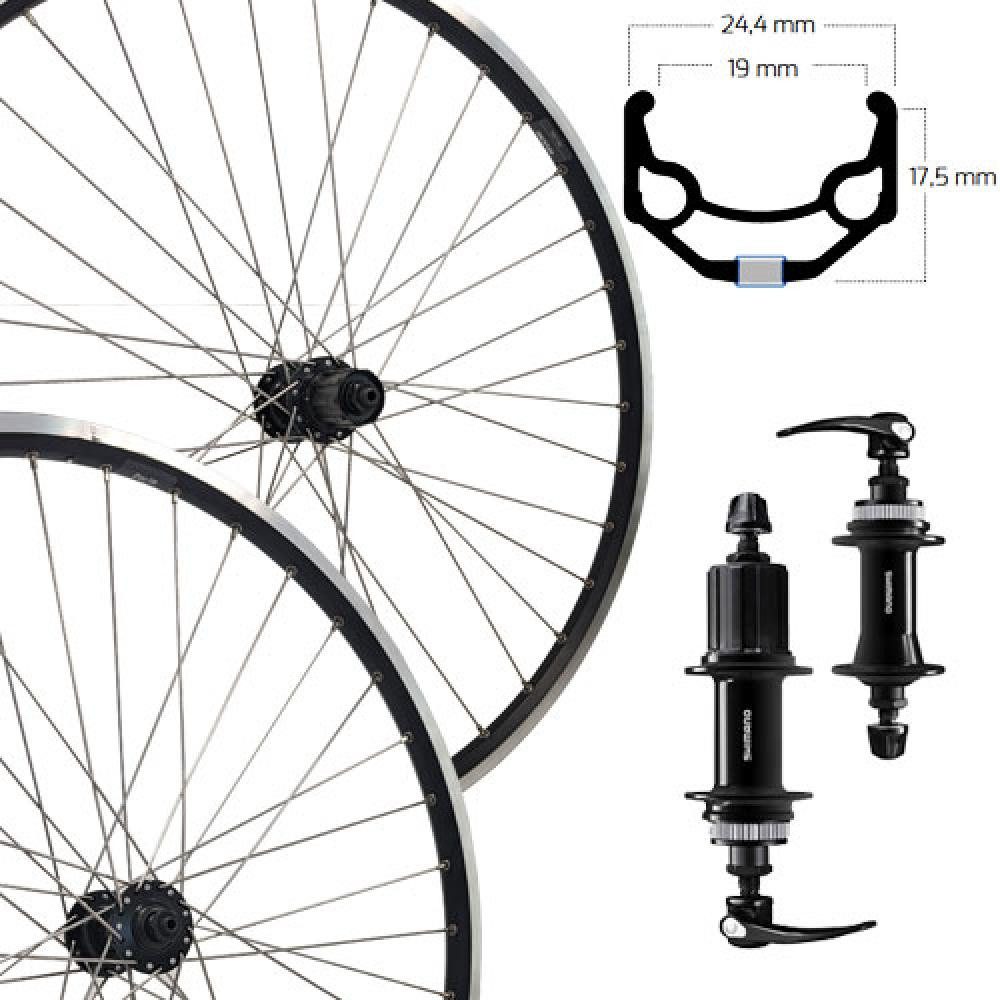 Roland Laufrad Roland Radsatz 26\" Disc Centerlock schwarz SE ZAC 19 Aluminium QC400