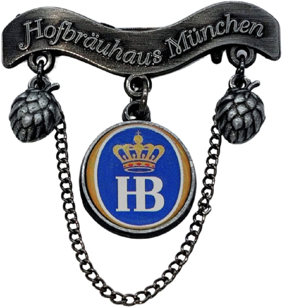 Hofbräuhaus München Anstecknadel Pin "Kette" Hofbräuhaus München, Größe: ca. 5 x 5 cm