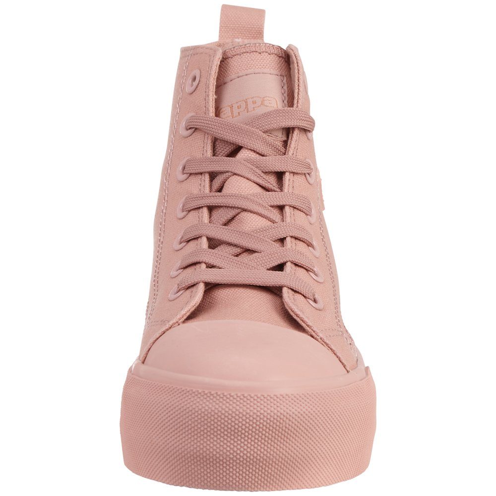 dark Plateau-Sohle rosé Sneaker mit Kappa angesagter -