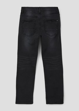 s.Oliver 5-Pocket-Jeans Jeans Pete / Regular Fit / Mid Rise / Straight leg Waschung