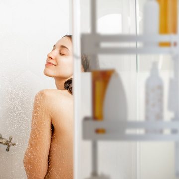 relaxdays Duschregal Duschablage zum Hängen