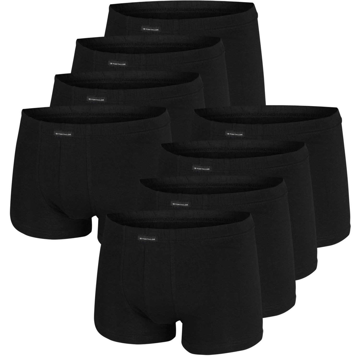 TOM TAILOR Boxershorts Basic (4-St) hochwertig, bequem, formstabil und knit günstig online kaufen