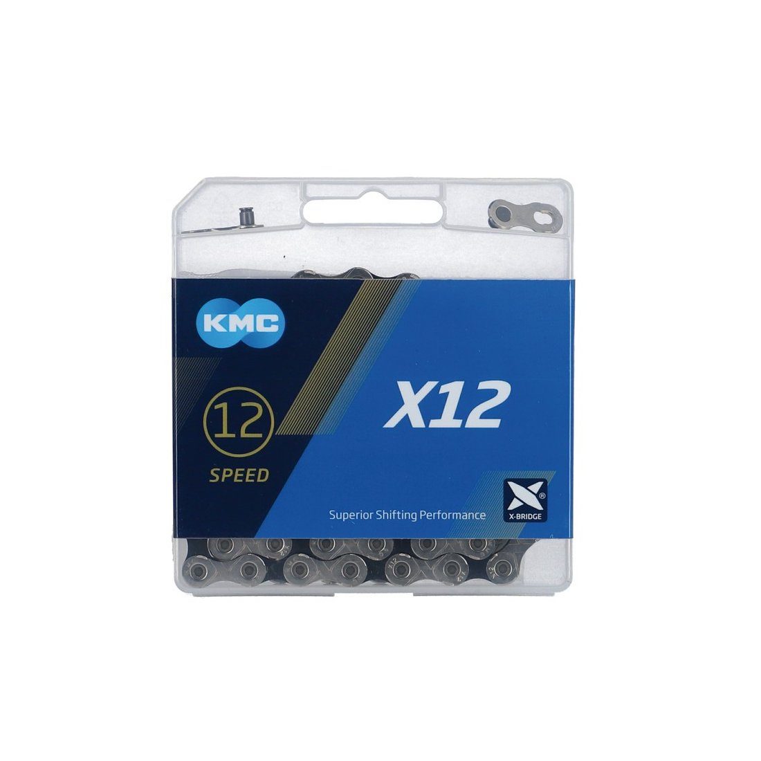 Fahrradketten Schaltungskette X12, 1/2" x 11/128", 126 Glieder, 12-fach