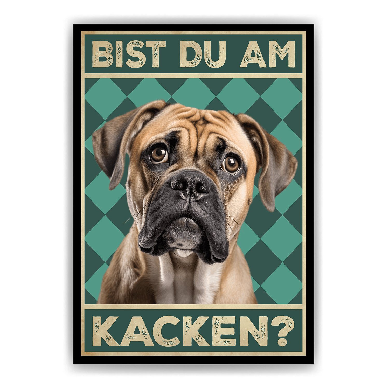 Tigerlino Poster Bist du am Kacken? günstig online kaufen
