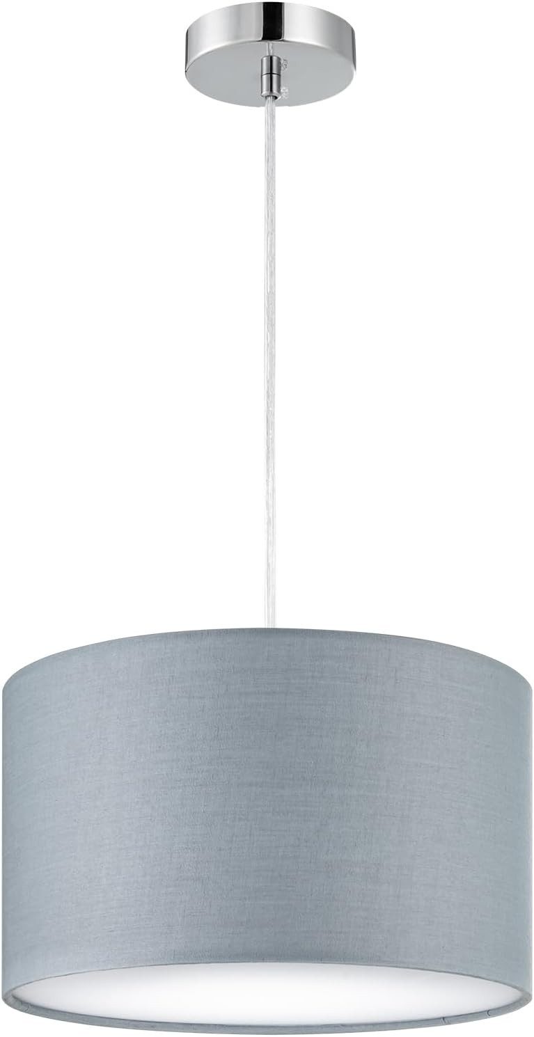 Zedelmaier Pendelleuchte Hängelampe hängend Deckenlampe E27x1/Max.40 W, ohne Leuchtmittel, ohne Leuchtmittel, Geeignet für Esszimmer Wohnzimmer Schlafzimmer Flur