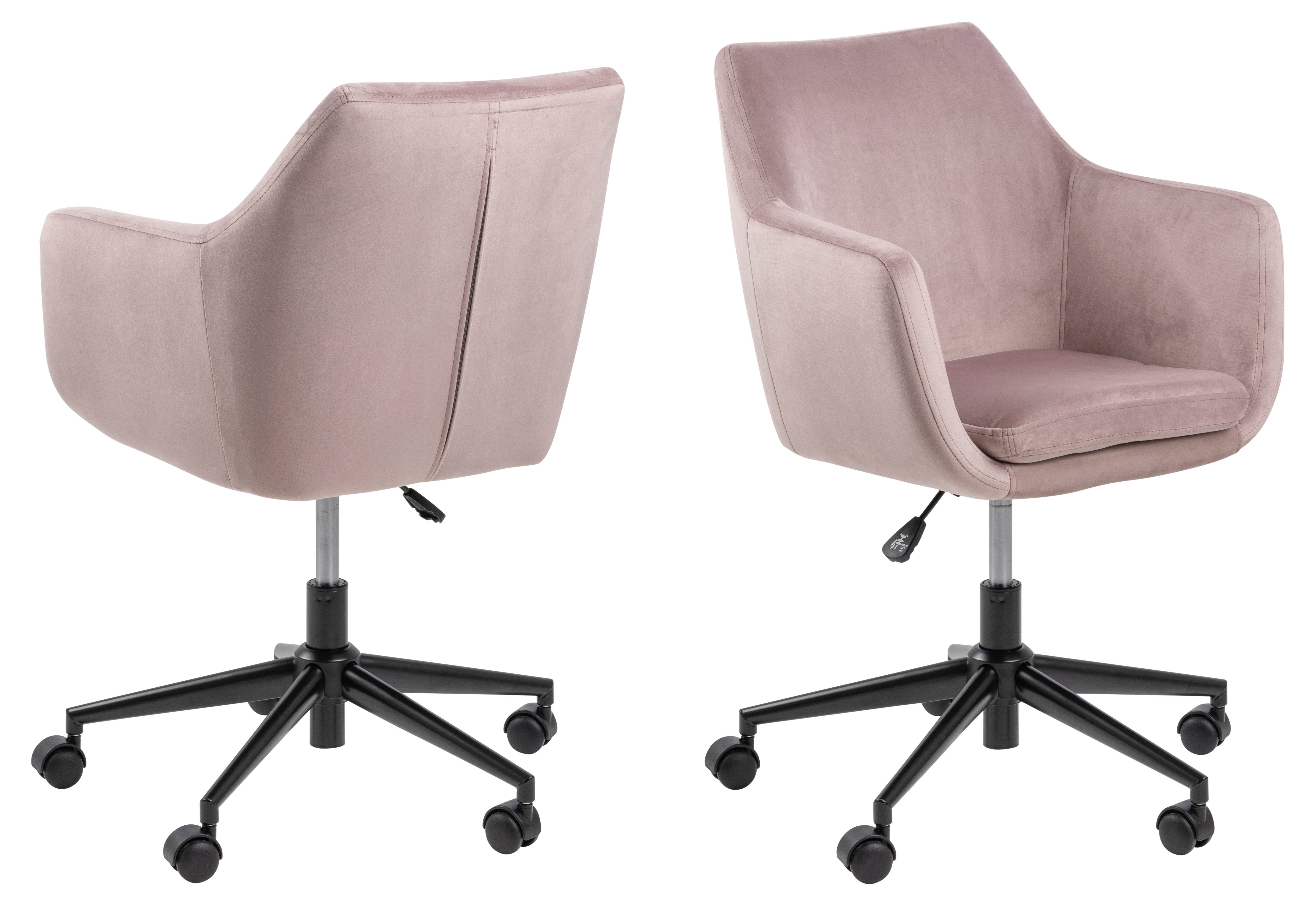 ebuy24 Drehstuhl Noel Bürostuhl dusty rose, günstig online kaufen