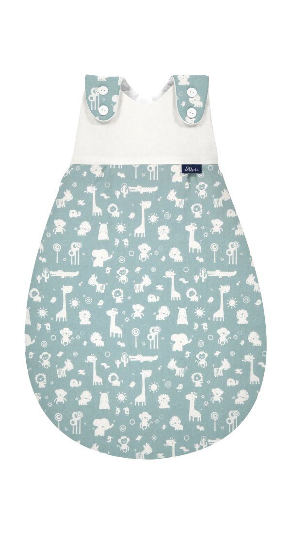Alvi® Babyschlafsack Baby-Mäxchen Außensack Baumwolle (1 tlg., Baby-Mäxchen Außensack Baumwolle), TOG Wert: 2.5