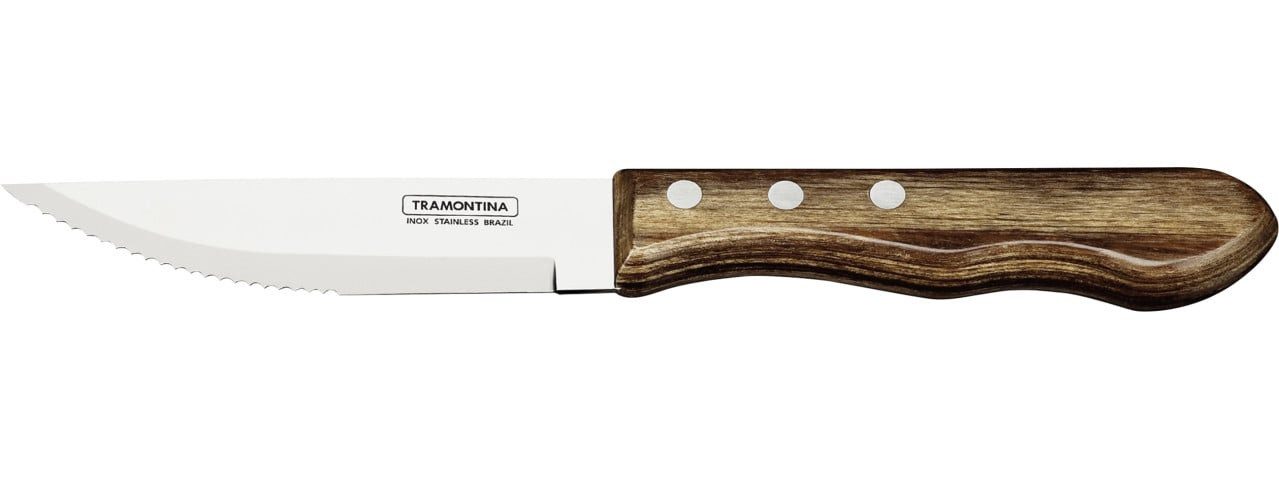 Tramontina Grillbesteck-Set Tramontina Jumbo Steakmesser 25,5 cm Edelstahl mit