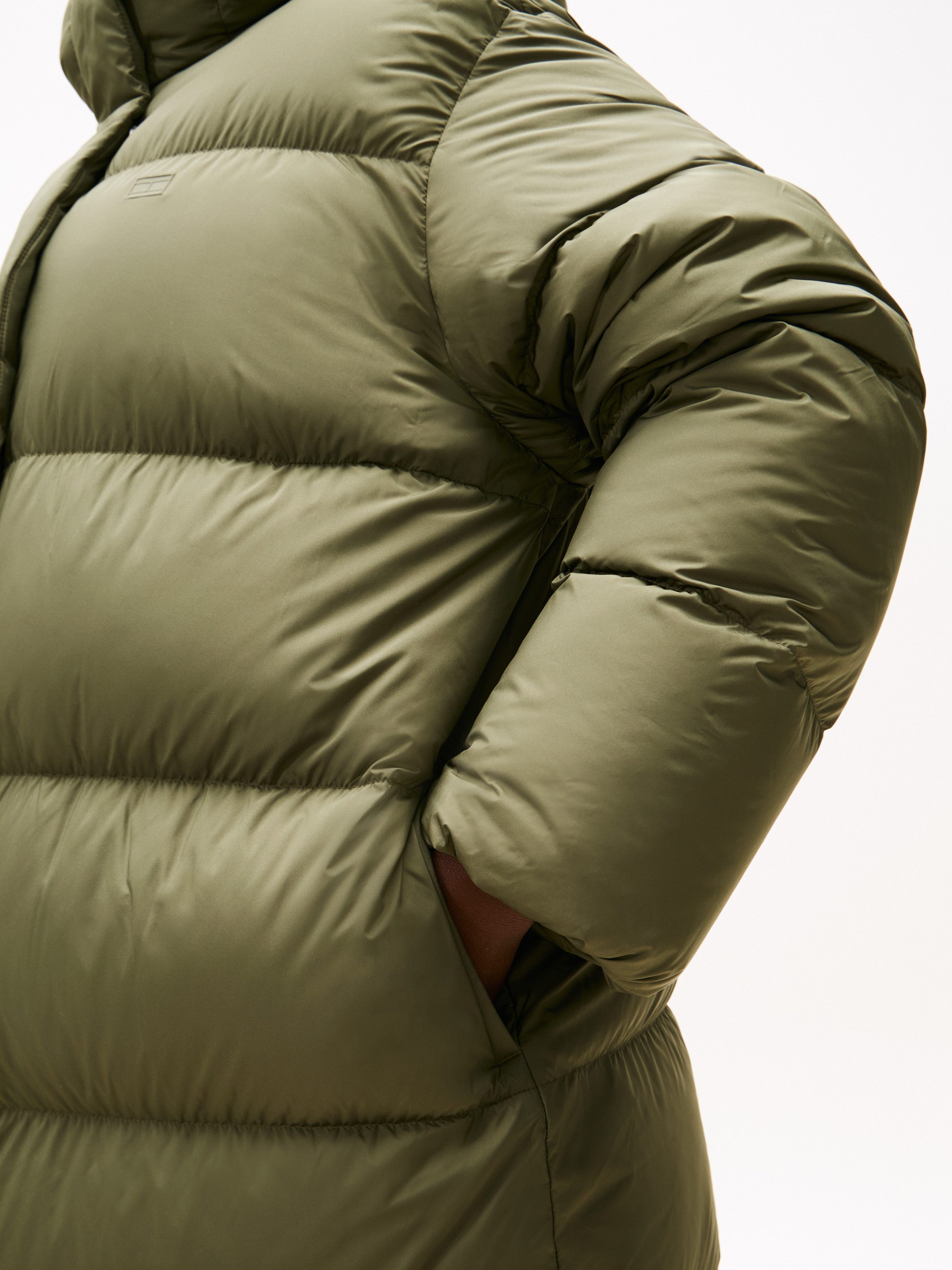 Tommy Hilfiger Curve Daunenmantel CRV MODERN DOWN REG COAT in großen Größen