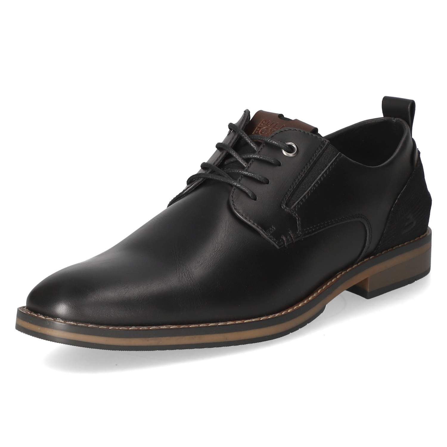 Bullboxer Bullboxer 7ZZ1370304 2100 AP Herren Synthetik black Schnürschuh