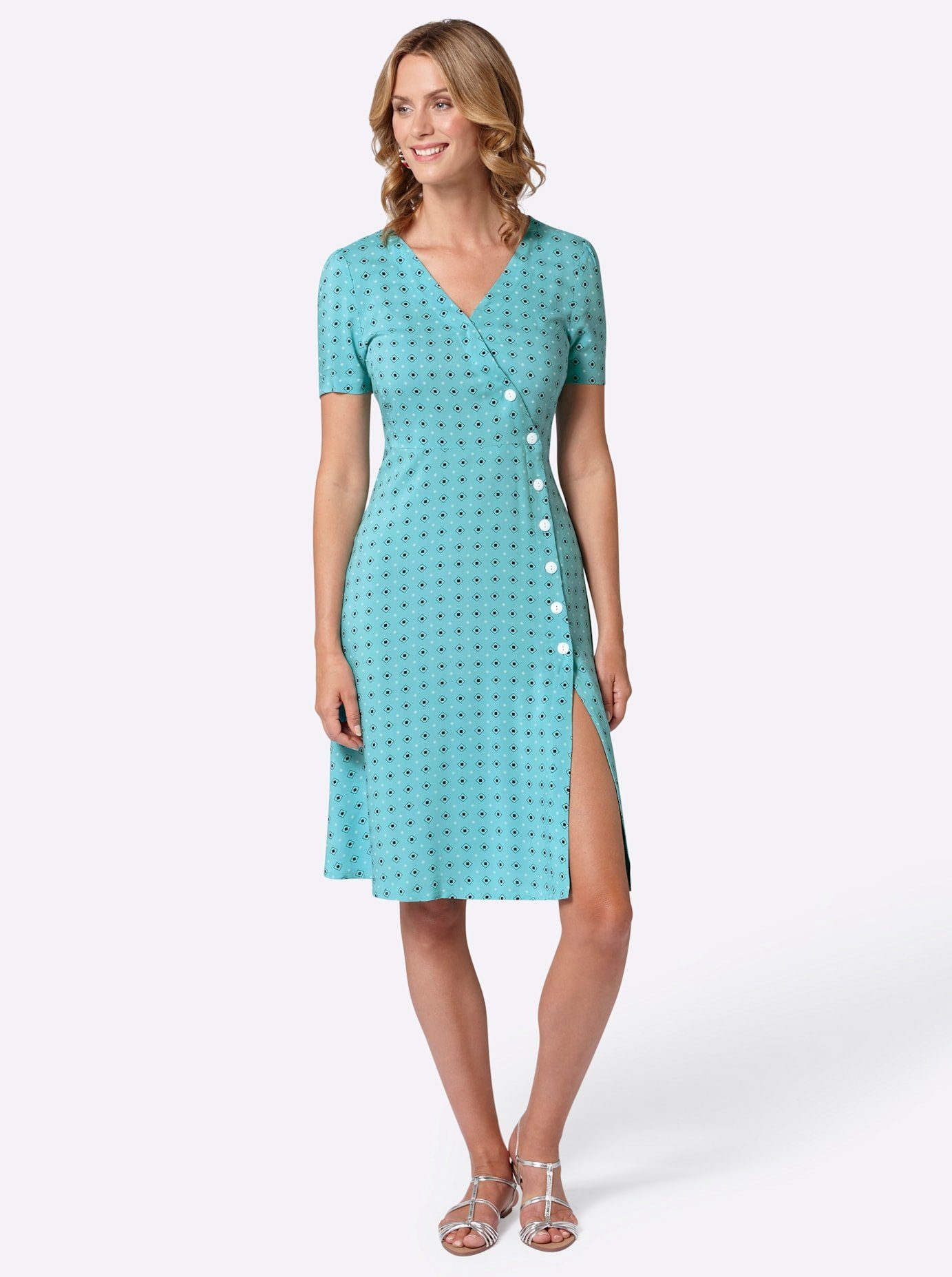 Ambria Etuikleid »Kleid«, formgebende Teilungsnähte online kaufen | OTTO